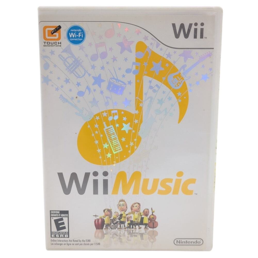 Wii Music Nintendo Wii Game Tested Complete CIB Family Rhythm Multiplayer Fun